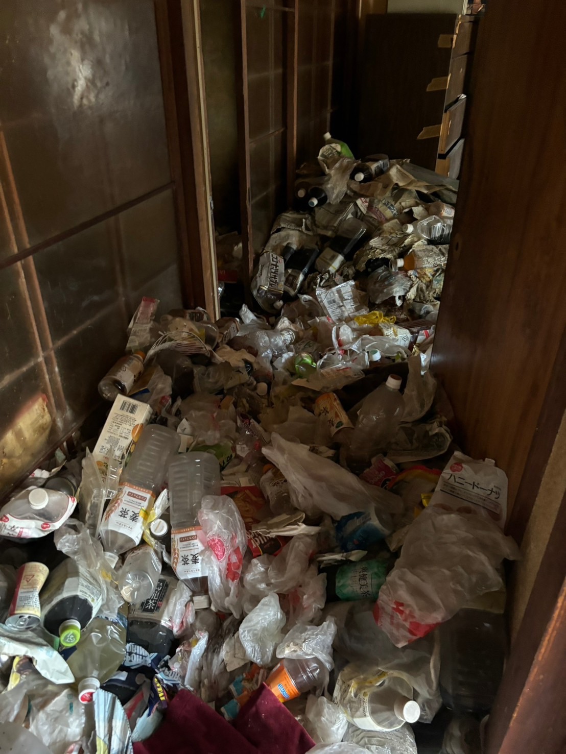 ゴミ屋敷片付けビフォー