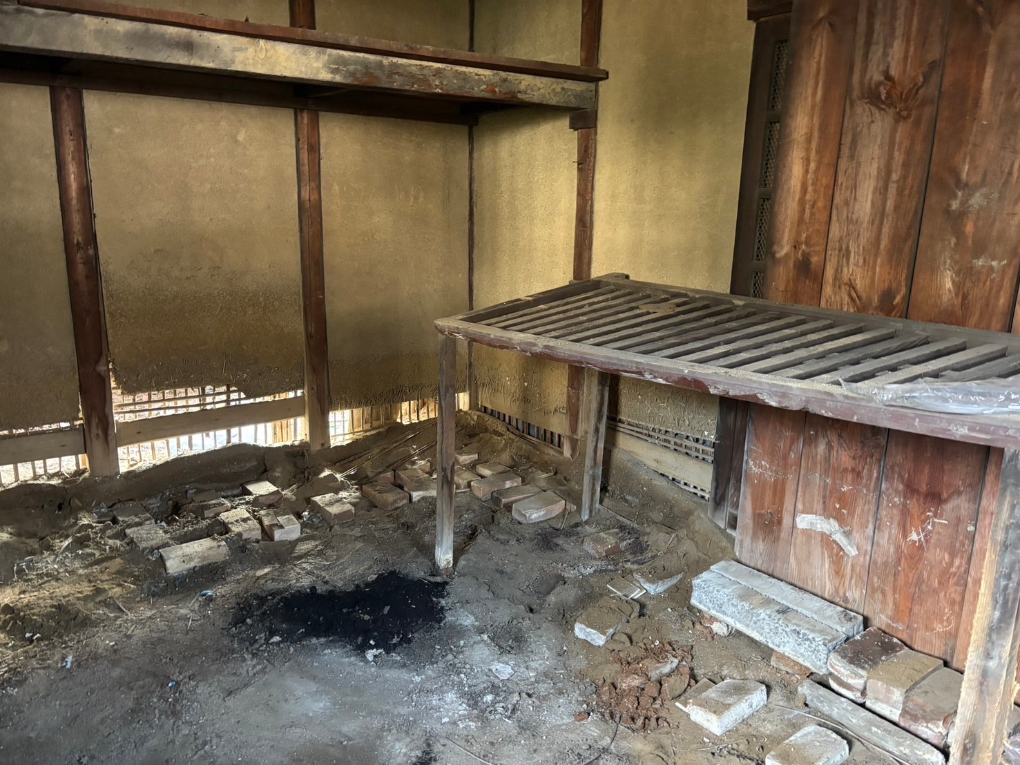 納屋片付け後の状態