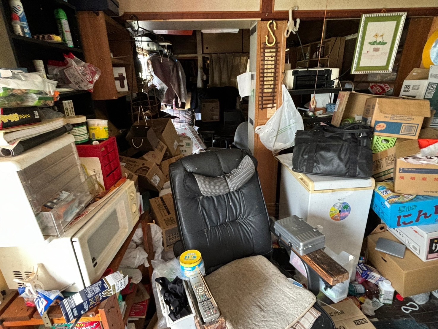 ゴミ屋敷片付け前