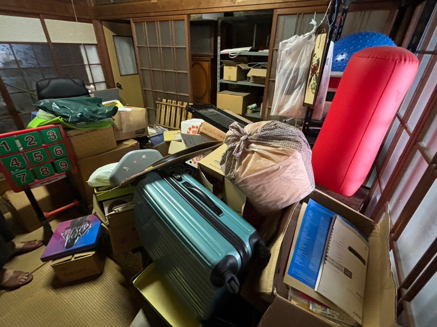 遺品整理作業前