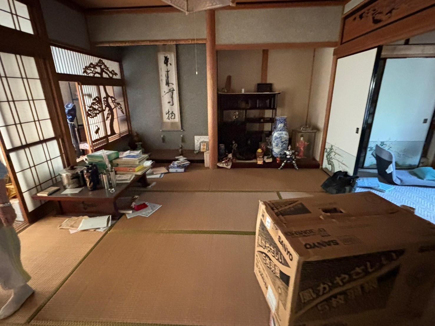 遺品整理前