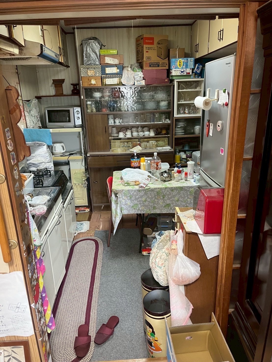 遺品整理前
