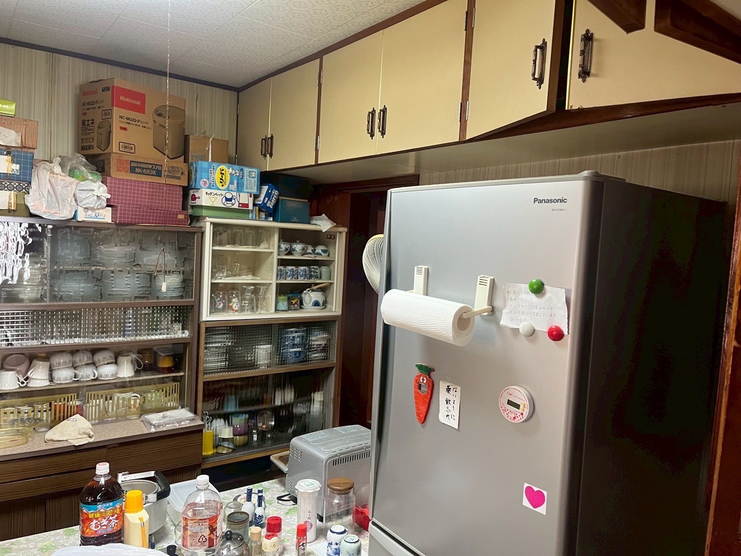 遺品整理前の状態