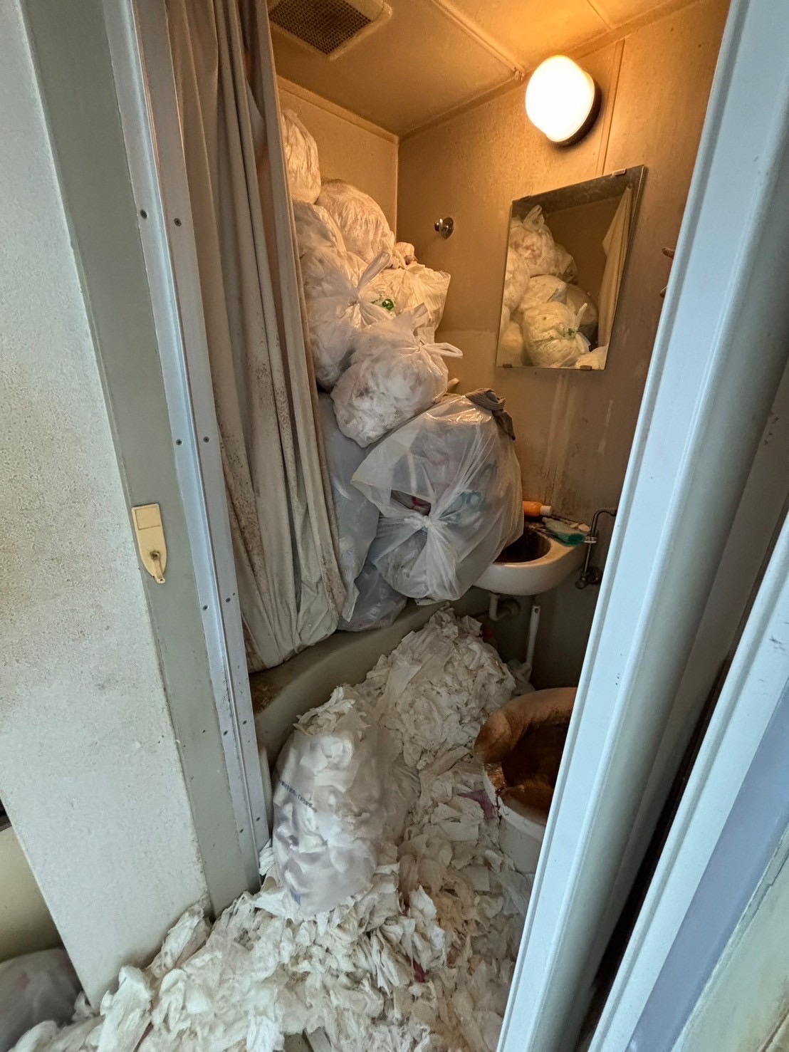 ゴミ屋敷片付け前