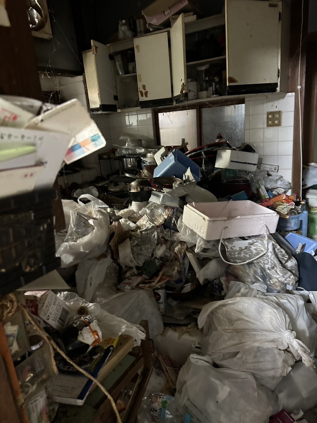 ゴミ屋敷片付け前2
