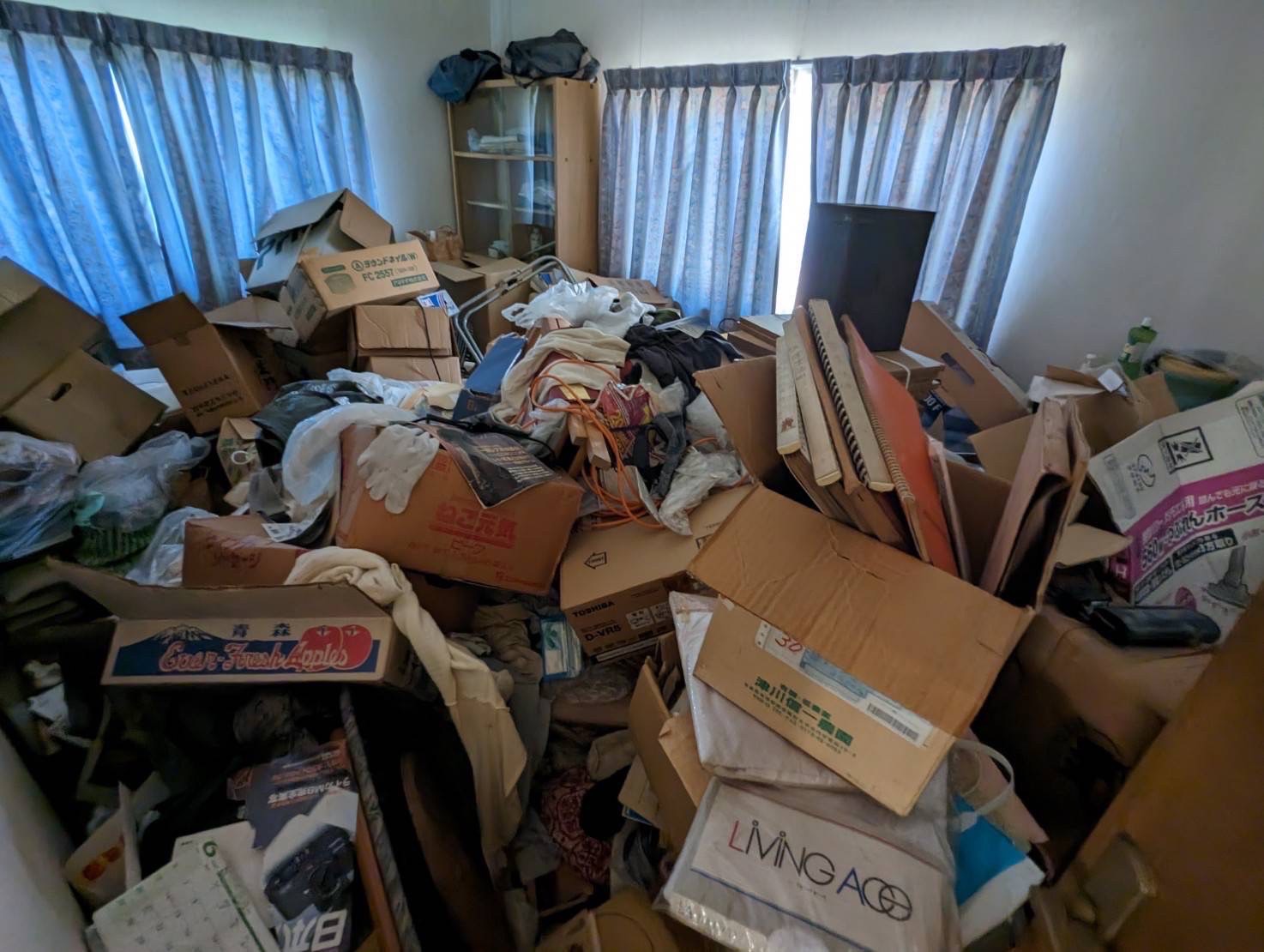 ゴミ屋敷片付け前