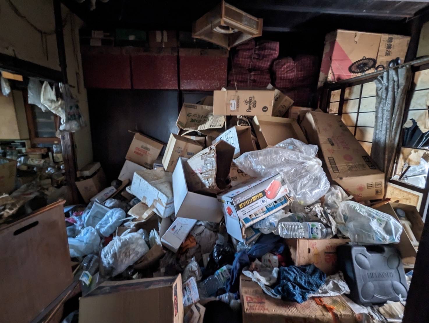 ゴミ屋敷片付け前