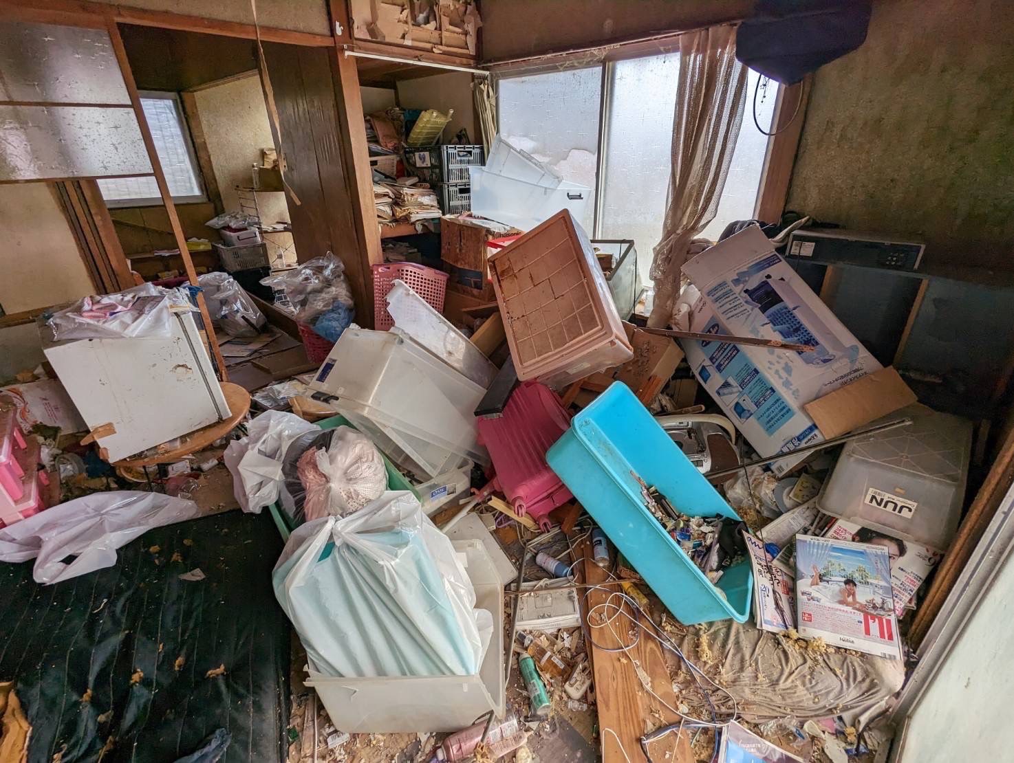 ゴミ屋敷片付け前