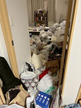 ゴミ屋敷片付け前