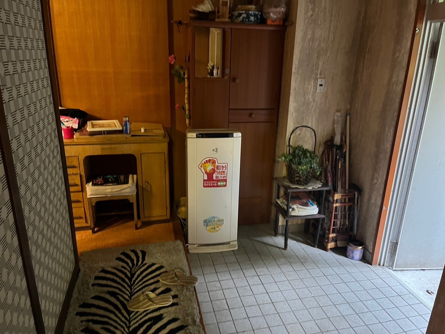 実際の遺品整理前の写真2